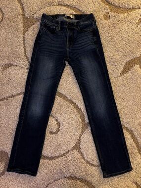abercrombie kids dark indigo slim jeans